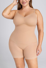 HoneyLove SuperPower Short Slimming Compression Shapewear 1X Sand NWT HLSW03
