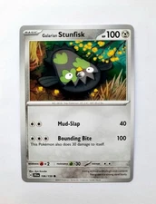 106/159 Galarian Stunfisk : Common Card : Journey Together : Pokemon 
