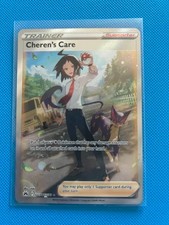 Cheren's Care Gg58/Gg70 Crown Zenith: Galarian Gallery Holo - Trainer - English