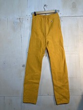 Vintage Champion 1970s Reverse Weave 70s Yellow Sweatpants Pants Joggers Small
