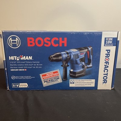 NEW Bosch PROFACTOR 18V SDS-Max Rotary Hammer GBH18V-36CN | 5.2 Ft-Lbs Tool Only
