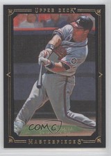 2008 Upper Deck Masterpieces Black Paper Framed Mark Teixeira #6 0l2