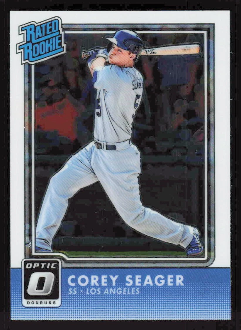 Corey Seager trading card