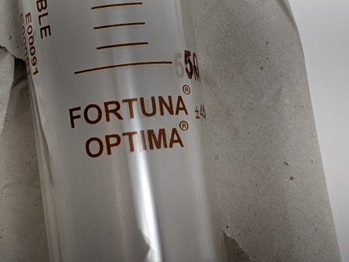 FORTUNA OPTIMA Siringa in Vetro 50 ml Luer-Lock, Intercambiabile - Scatola Aperta - Foto 3 di 6