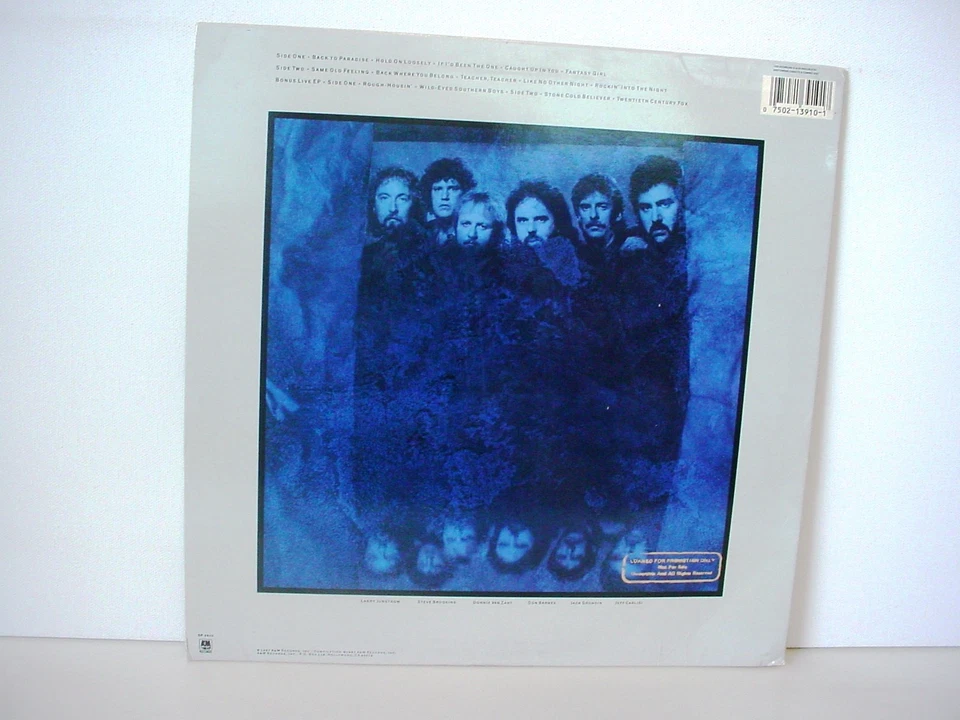 38 SPECIAL Flashback – Best Of PROMO LP + EP from 1987 (A&M SP 3910) Promotional - Image 3 of 4