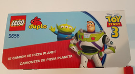 Lego Duplo, #5658, Pizza Planet Truck with Buzz Lightyear and Alien, with box