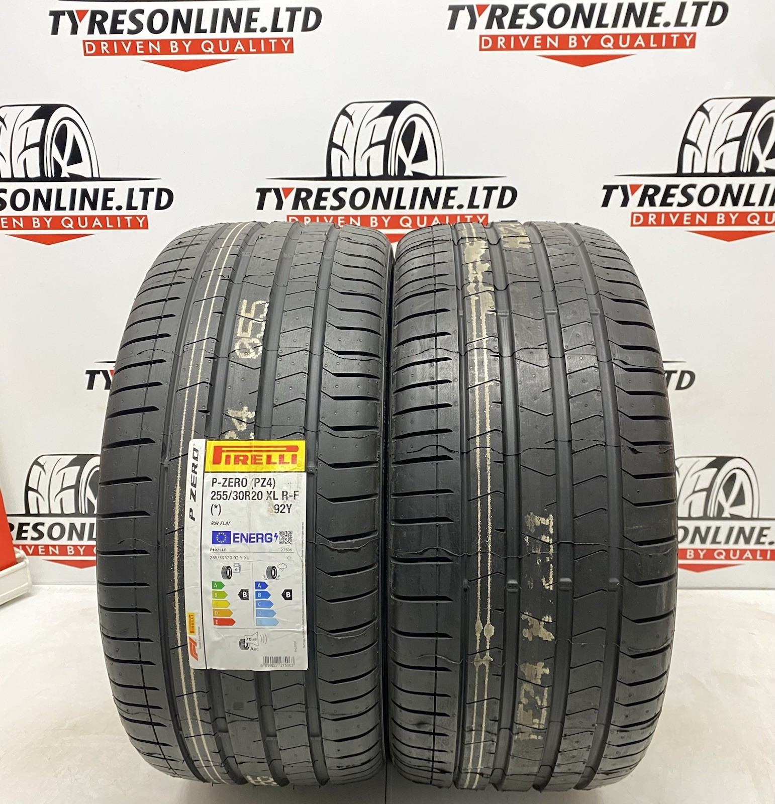 TYRE PIRELLI 255/30 R20 92Y P-ZERO PZ4 L.S. (*) XL RUN FLAT SUMMER - Image 7