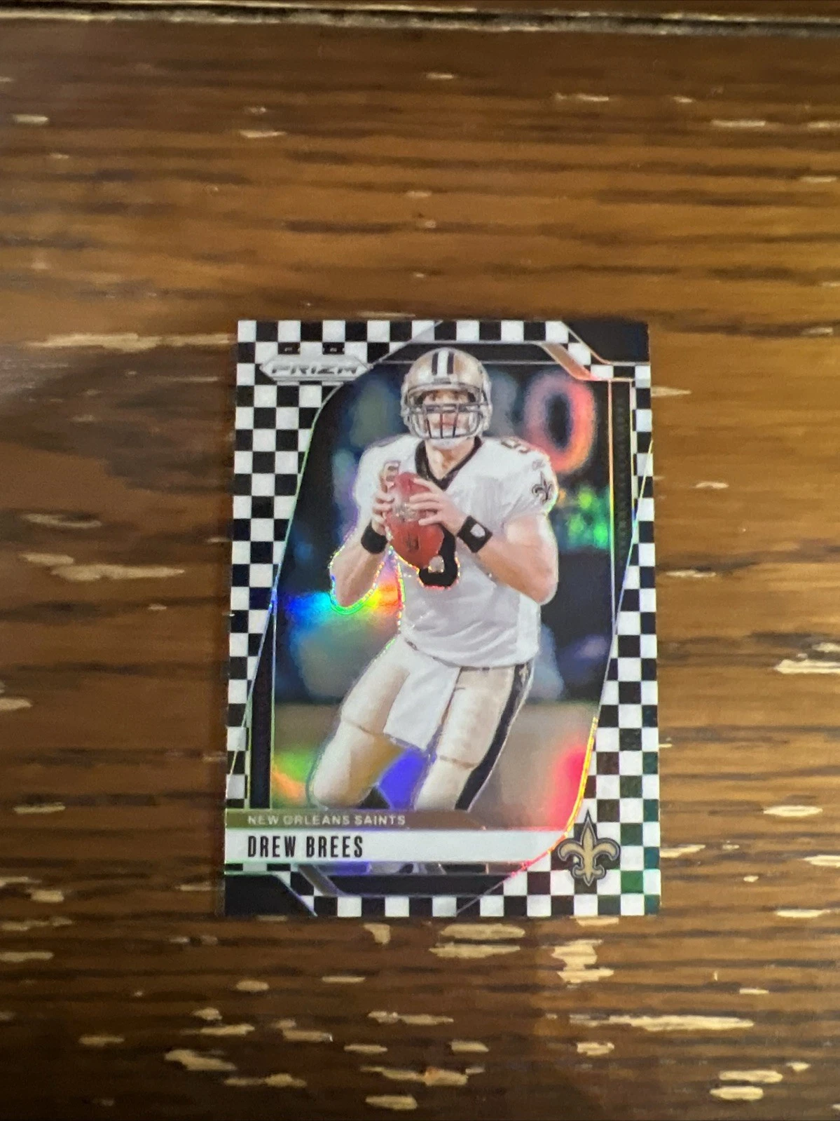 Drew Brees trading card
