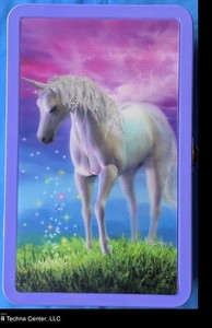 Royce Tin 3D Supply/Pencil Box, Unicorn Design, #FT07522
