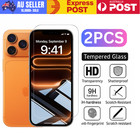2X Tempered Glass Screen Protector For iPhone 11 12 13 14 15 16 17 Pro Max XR