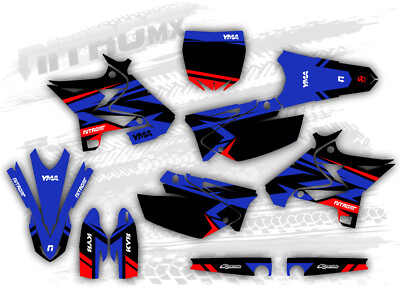 Grafik Set passend UFO RESTYLE Yamaha YZ125 YZ250 YZ 2002 - 2021 (not OEM) Dekor