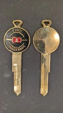 Vintage NOS Ford Thunderbird Emblem Key Blank H27 1127DP All Models 1961 - 1964