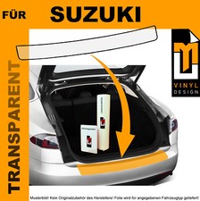 LACKSCHUTZFOLIE LADEKANTENSCHUTZ FÜR Suzuki Ignis (III) ab BJ 2016 Transparent
