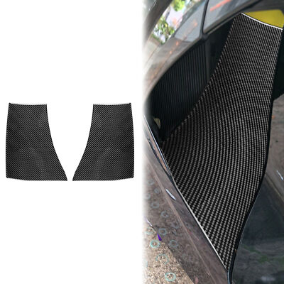 Genuine Carbon Fiber Engine Bay Side Vents Trim for 2020+ Chevrolet Corvette C8