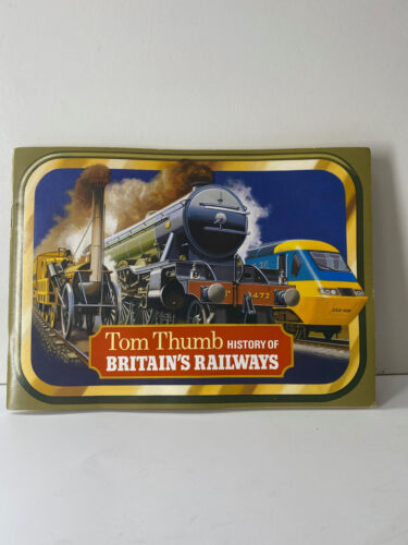 Tom Thumb History of Britain's Railways Collectible Cards in Album  - Foto 1 di 7