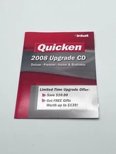 Intuit Quicken 2008 Upgrade CD Deluxe Premier Home & Business