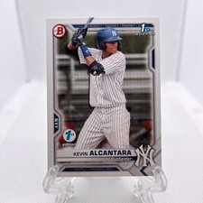 2021 Bowman 1st Edition Kevin Alcantara Bowman #BFE-97 Yankees