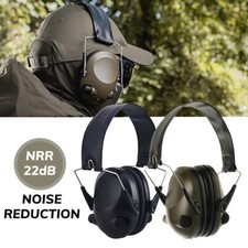 Folding Electronic Ear Muffs Hearing Noise Protection Hunting Shooting headset