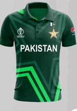 Pakistan Cricket  World Cup Shirt 2023 Star(Size Large) 🇵🇰🏏