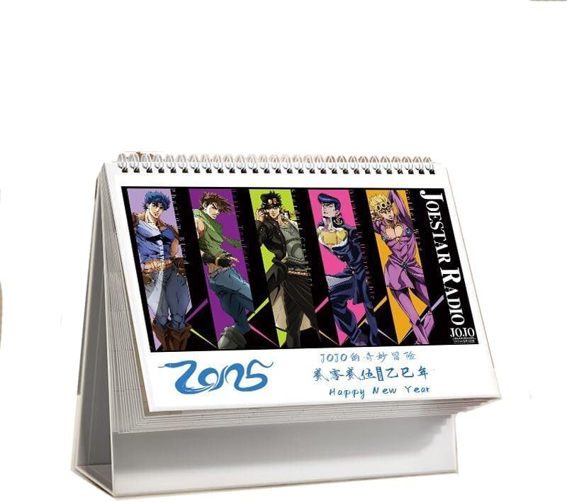 その他 JOJO DAILY CALENDAR Japan Popular Anime JoJo's Bizarre Adventure 2025 Desktop