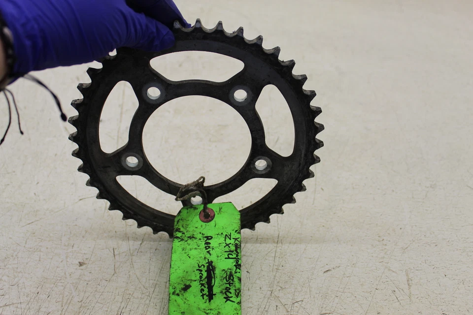 06 KAWASAKI NINJA ZX14 1400 OEM PIÑÓN TRASERO D47D Foto 4 de 4