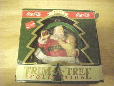 Coca-cola ornament display (715429111120)