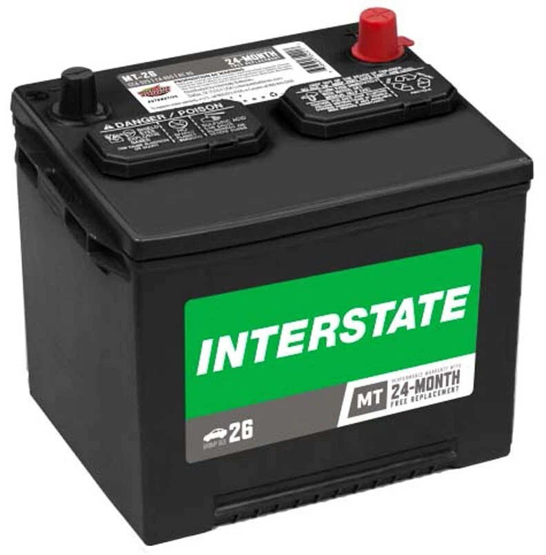 12Volt Interstate Battery Porsche 356A, 356B, 356C, 912, New W/Warranty - Image 3 of 4