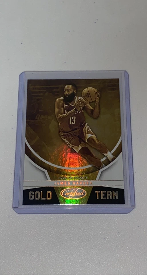 2019-20 Panini Certified James Harden Gold Team #5 - Image 3 of 4