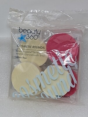 CVS Beauty 360 Cosmetic Rounds Latex Free (Only Includes 9 Rounds)