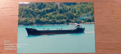 Foto Frachtschiff Vist 1968 RUS ca. 15x10cm