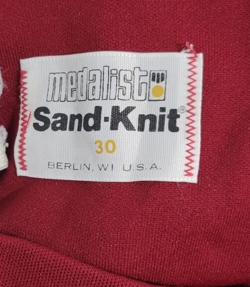 VINTAGE MEDALIST SAND KNIT WASHINGTON REDSKINS COLORS NUMBER 7 JOE THEISMANN - Image 3 of 4