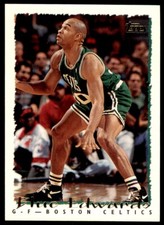 1994-95 Topps Blue Edwards . Boston Celtics #390