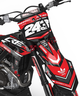 Honda Complete Dirt Bike Graphics Cr Crf 50 80 100 110 150 230 250 450 R F Rx L Ebay