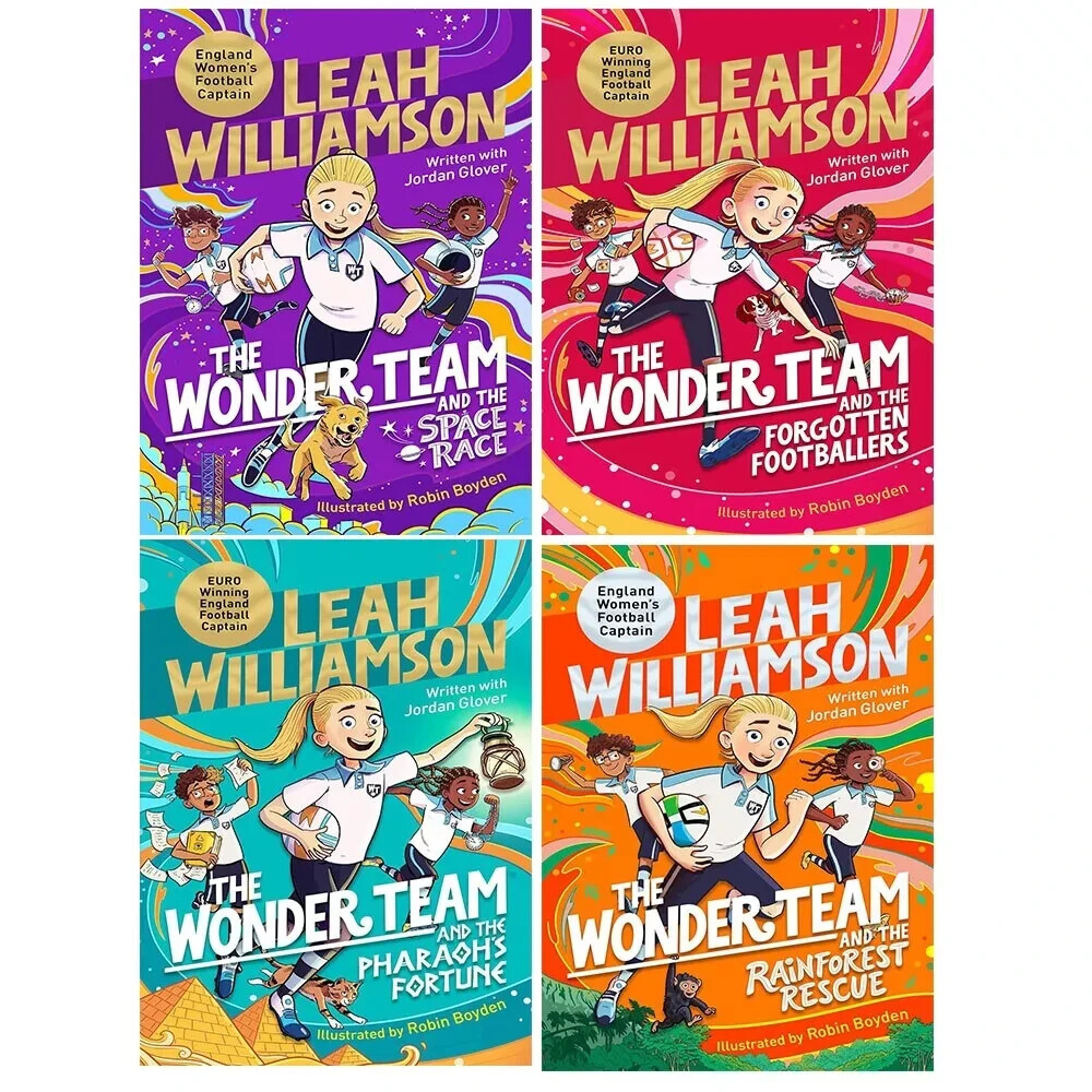 Wonder Team Series 4 Books Collection Set by Leah Williamson Pharaoh’s Fortune - Image 3