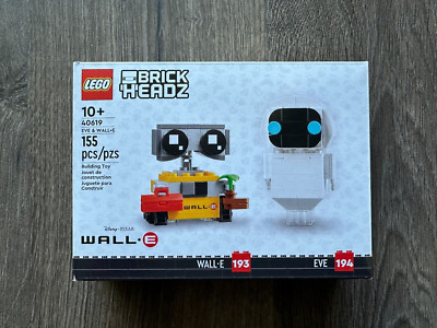 LEGO BRICKHEADZ: Eve & Wall-E (40619)