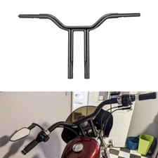16" Rise MX-T-Bar Handlebar For Harley Sportster 883 XL 1200 Dyna Low Rider FXDL