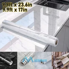 9.9ft Marble Contact Paper Waterproof Self Adhesive Wallpaper Kitchen Countertop