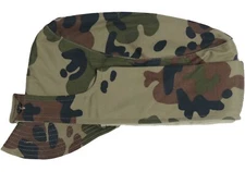 Size 58 Large Romanian Army M1994 Field Cap Hat Fleck Woodland Moldova M93 M94