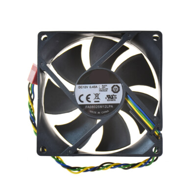 For Cooler Master FA08025M12LPA 80*80*25MM DC12V 0.45A 4pin PWM Cooling Fan 8025