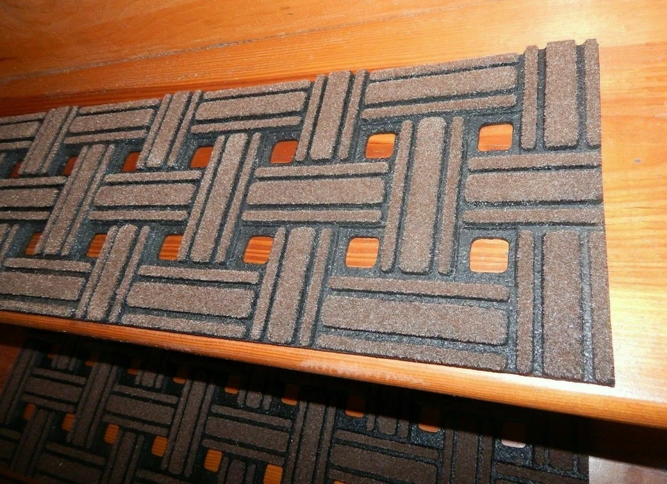 4 = ступени 8,1/2 x 30 дюймов 100% резиновые уличные ступени для лестниц - Изображение 3 из 4