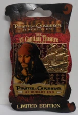 Disney pin DSF Pirates of the Caribbean Jack Sparrow Surprise Release Pin LE300