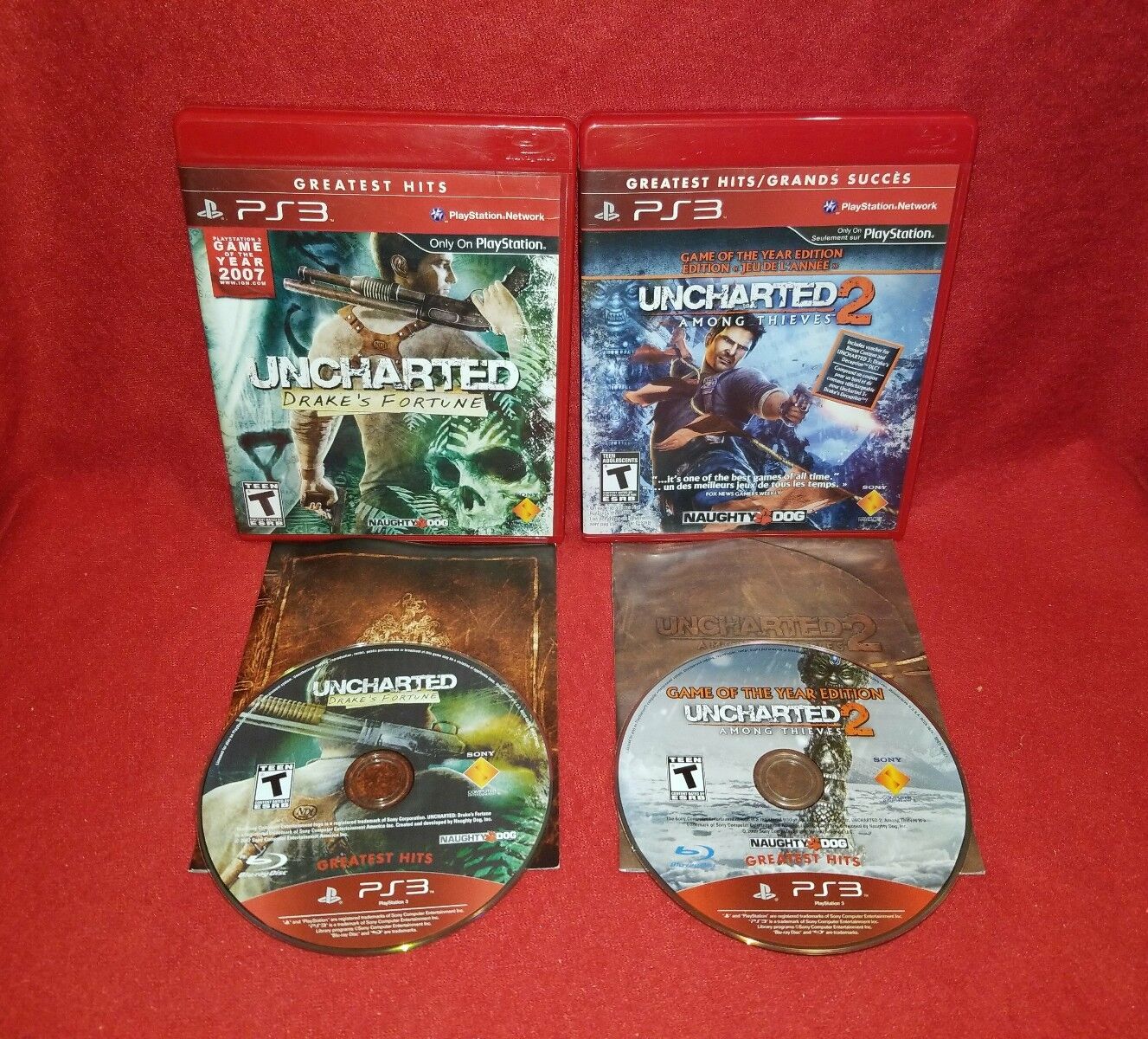 Uncharted Dual Pack Drake's Fortune Thieves and PlayStat 輝い 最低価格の Among