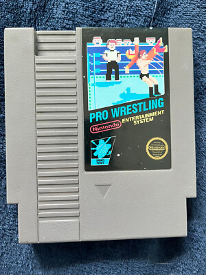 Pro Wrestling - 5 Screw (Nintendo Entertainment System) Tested and Working!