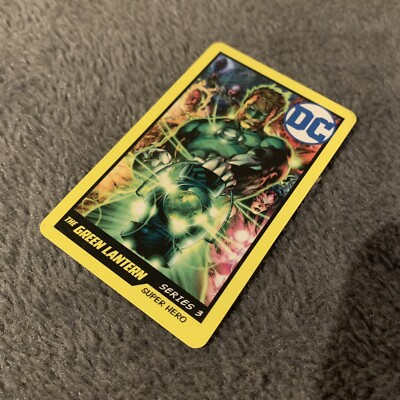 Coin Pusher Card -  Green Lantern Series 3 Arcade DC Comic Super Heroes