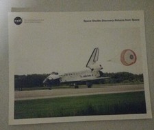 NASA SPACE SHUTTLE DISCOVERY RETURNS FROM SPACE PHOTO FACT SHEET