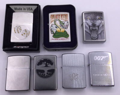 ZIPPOS - 7 PIECE FOR ONE MONEY(I877) | eBay