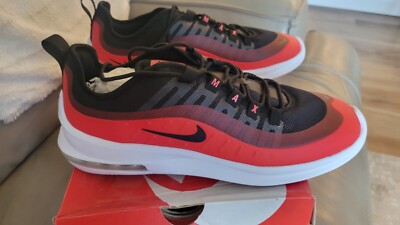 Size Nike Air Max Axis 'Ember Glow' Red, White, Black