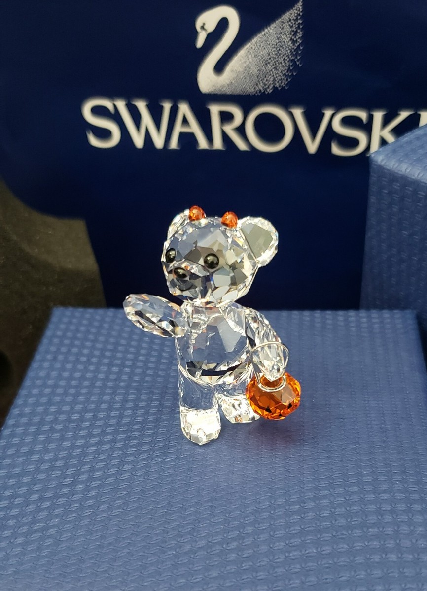 Swarovski Kris Bear Halloween Crystal Figurine - 1096026 - Limited