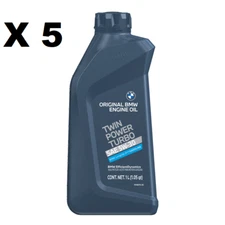 5 Liters Genuine BMW TWIN POWER TURBO 5W30 Motor Oil ORIGINAL For BMW ENGINE OIL