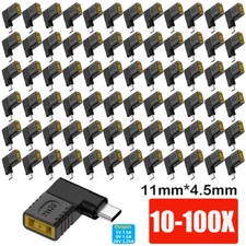 Lot For Lenovo Laptop USB C Type C To PD Power Charger Adapter Square Converter